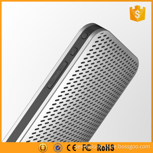 2 in 1 metal power bank bluetooth speaker built-in 5000mah battery